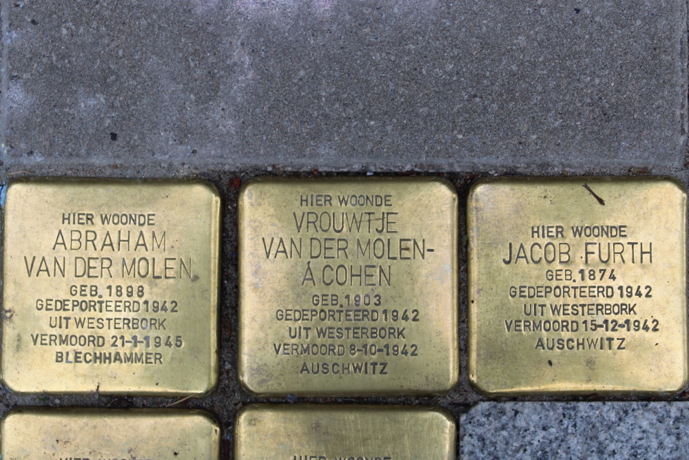 Stolpersteine Tilanusstraat 51 #3