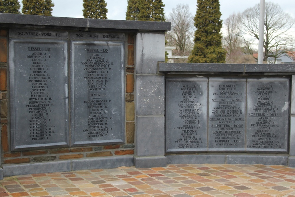 Monument Politieke Gevangenen Begraafplaats Leuven #3