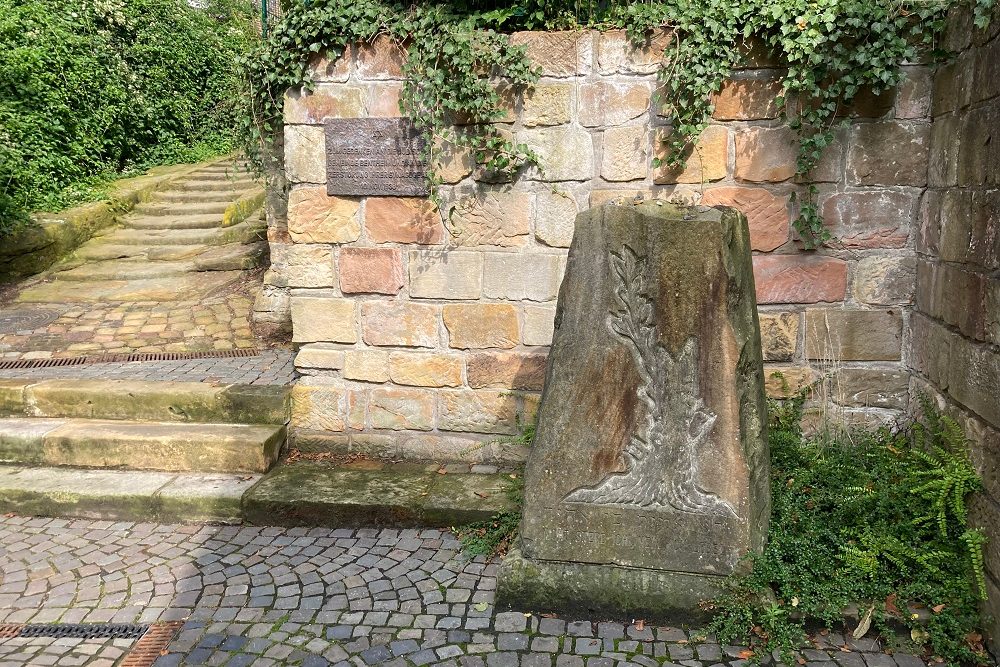 Gedenkteken Locatie Voormalige Synagoge Bad Bentheim #1