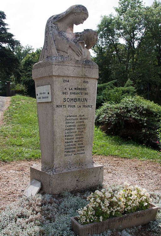 Oorlogsmonument Sombrun