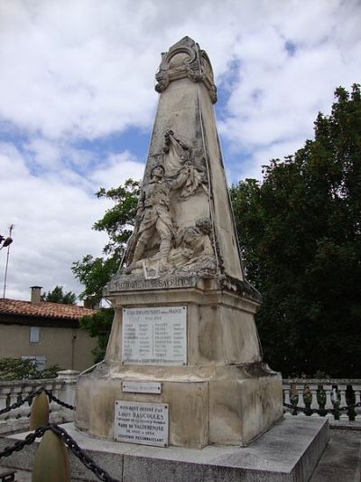 Oorlogsmonument Valdurenque