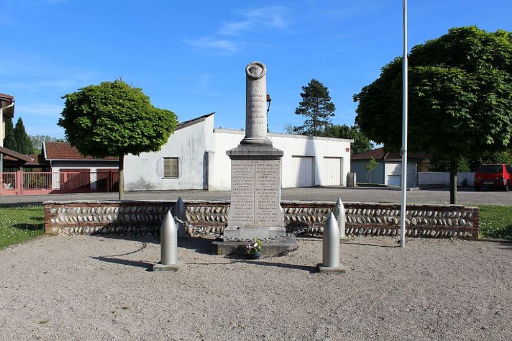 Oorlogsmonument Servas