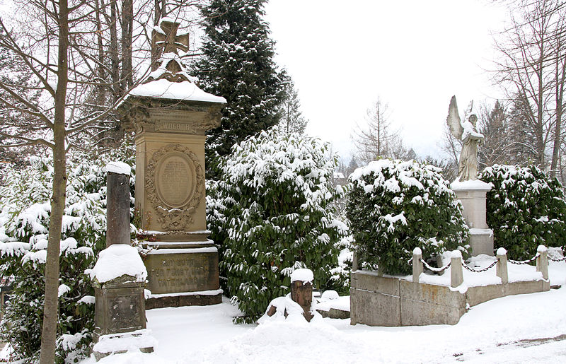 Franco-Prussian War Memorial Hauptfriedhof Baden-Baden