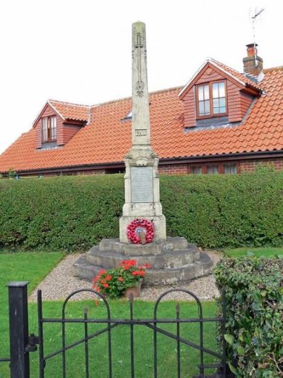 War Memorial Plungar #1