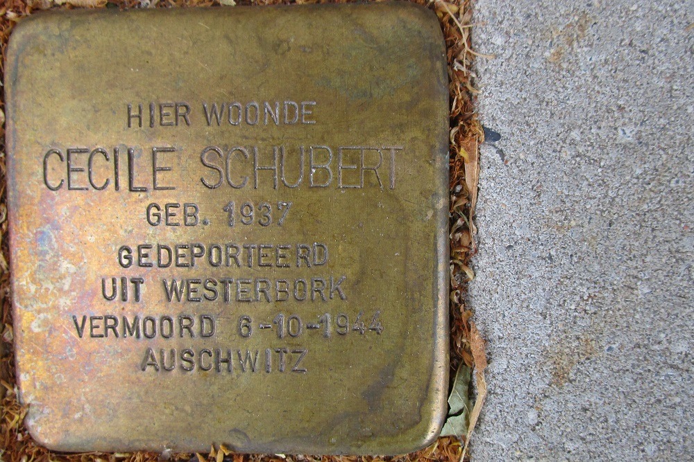 Stolpersteine Waalstraat 53-I #4