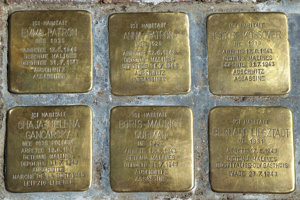 Stolpersteine Andre Fauchillestraat 10 #4