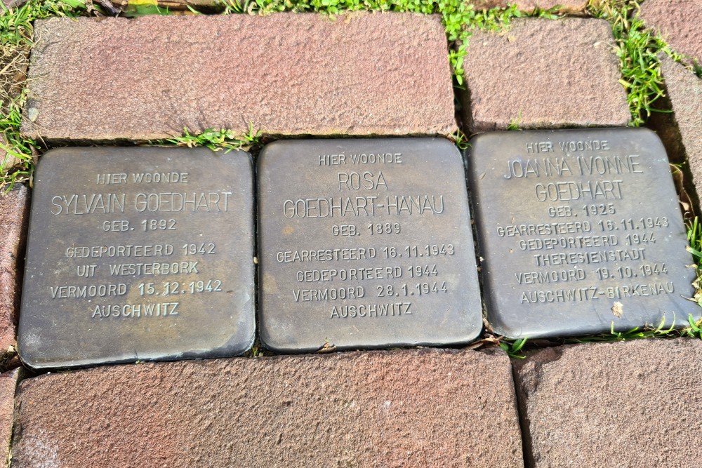 Stolpersteine Stationsplein 12