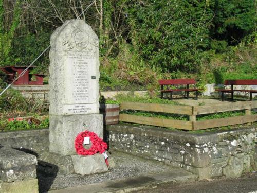 War Memorial Carradale