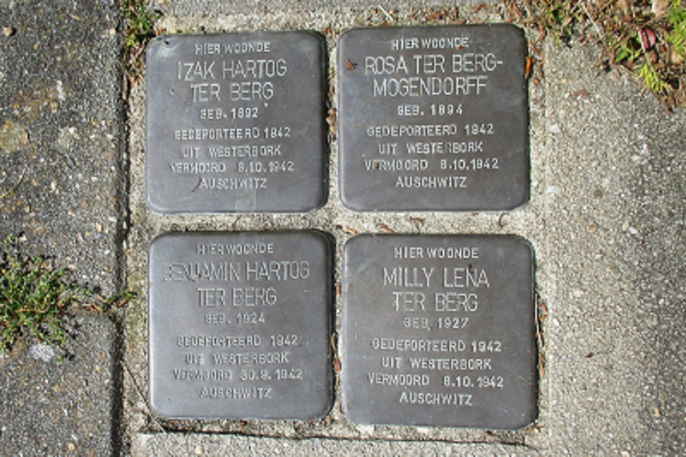 Stolpersteine Burgemeester Jollesweg 14 #1