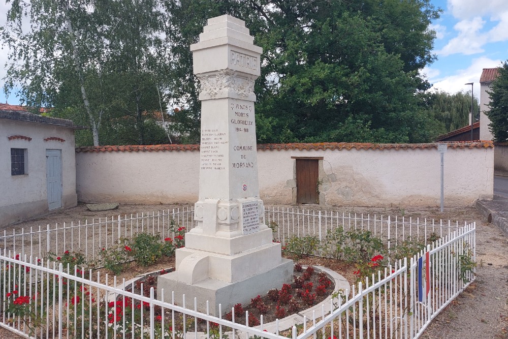 Monument Eerste Wereldoorlog Mornand-en-Forez #2