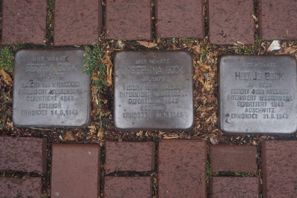 Stumbling Stones Mosterstraße 14