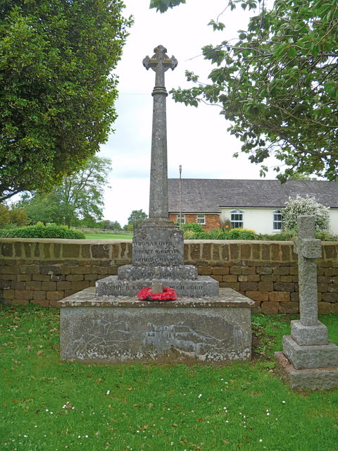 Oorlogsmonument Sibford Gower #1