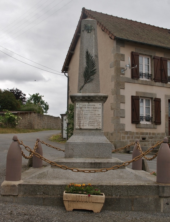 Monument Eerste Wereldoorlog Pontcharraud