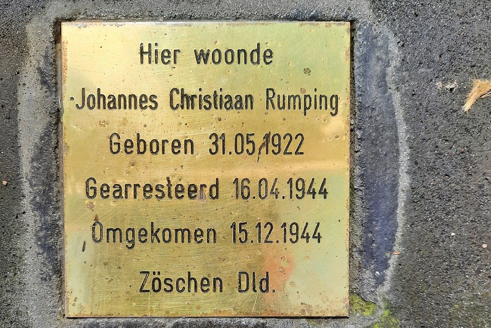 Memorial Stone Kerkstraat