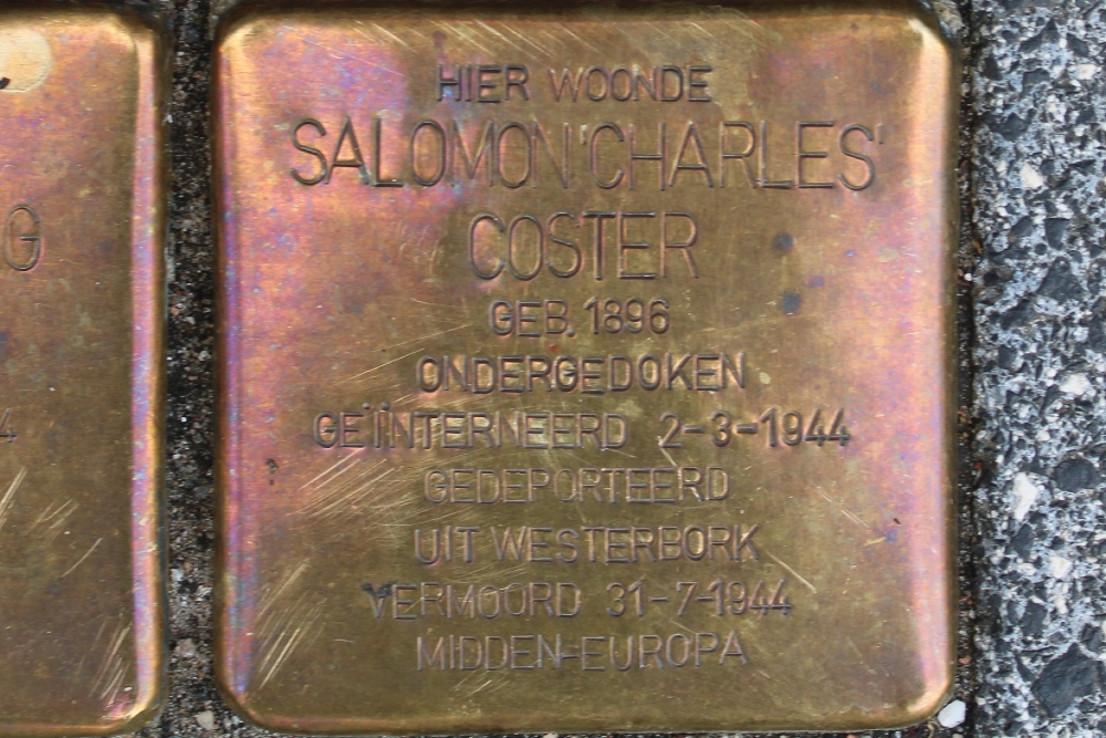 Stolpersteine Beethovenstraat 53 #4