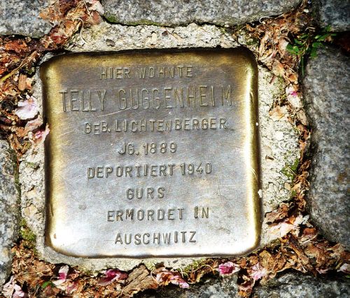 Stolpersteine Erbprinzenstrae 1 #2