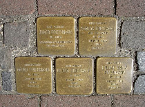 Stolpersteine Friedrich-Ebert-Straße 13