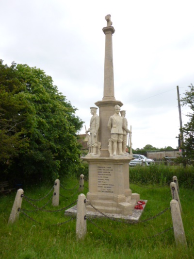 Oorlogsmonument East Brent #1