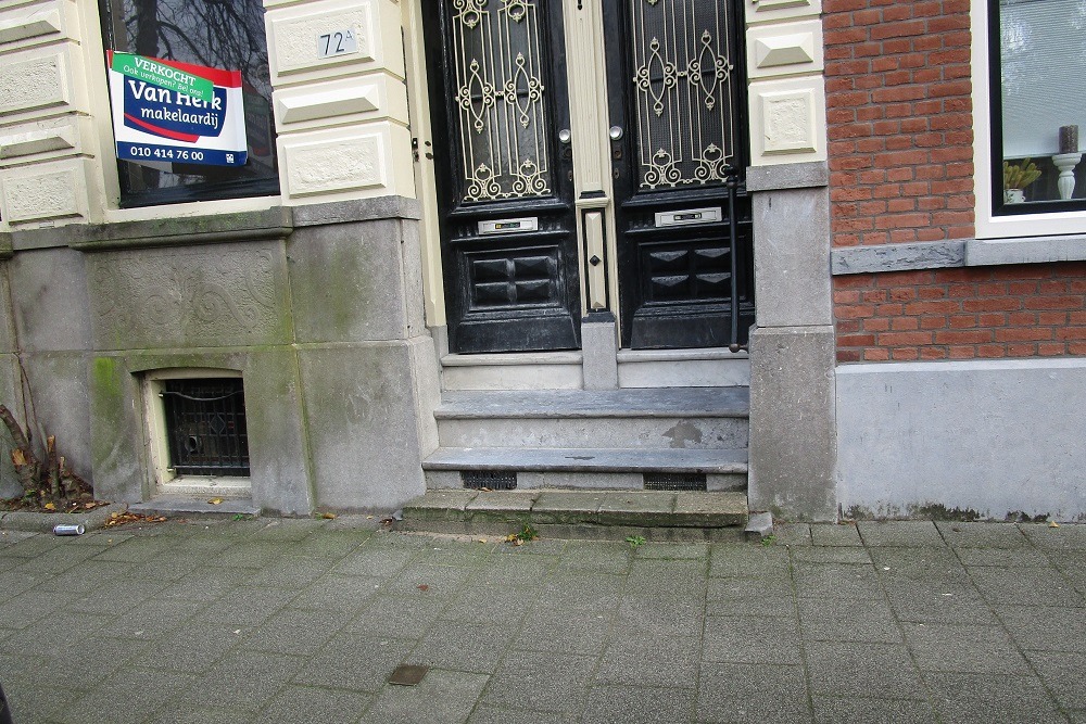 Stolperstein Spoorsingel 72A #3