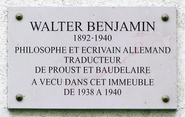 Gedenkteken Walter Benjamin