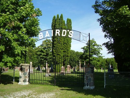 Commonwealth War Grave Baird's Cemetery