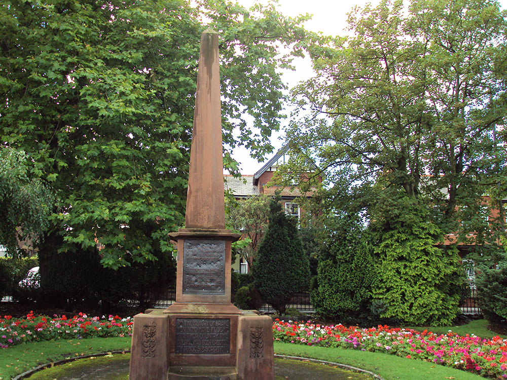 Boer War and Crimean War Memorial #1