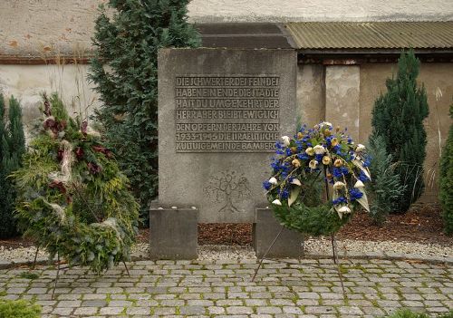 Holocaust-monument Joodse Begraafplaats Bamberg #1