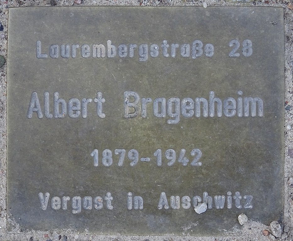 Gedenkstenen Laurembergstraße 28 #1