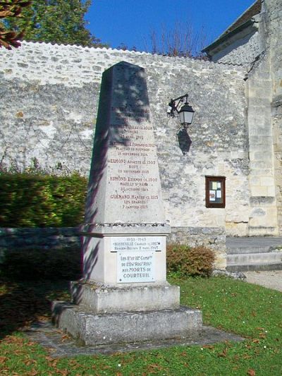 Oorlogsmonument Courteuil #1