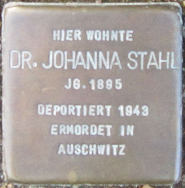 Stolperstein Konradstrae 11 #2