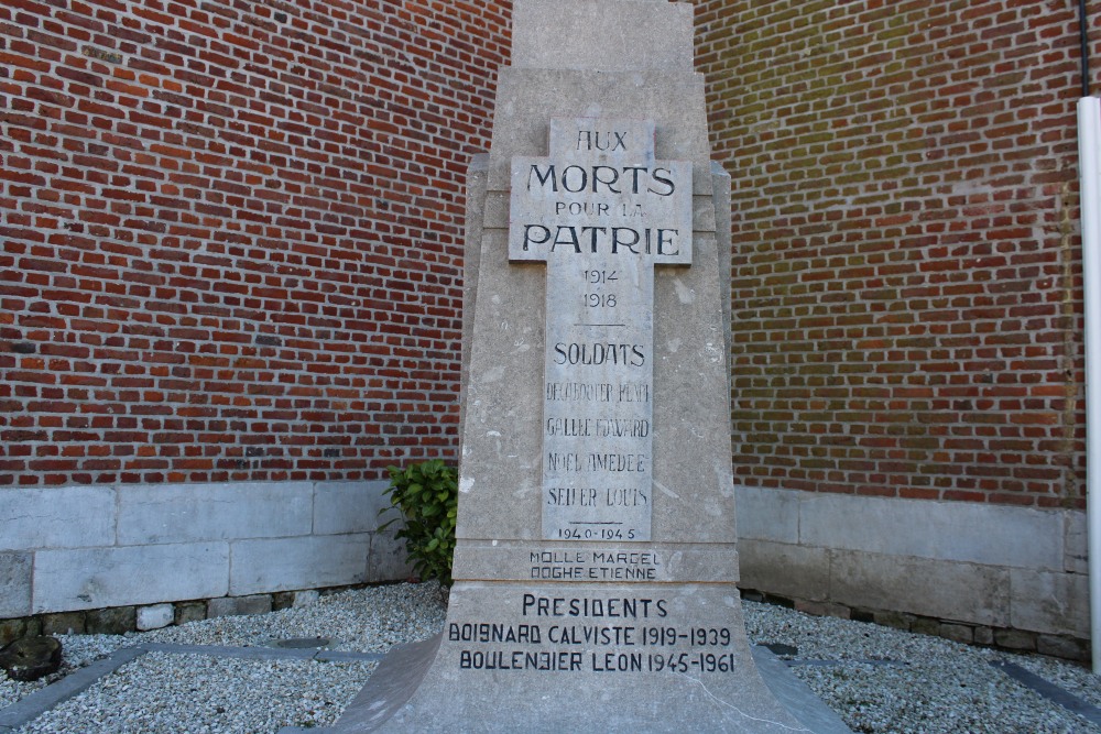 Oorlogsmonument Jurbise #2