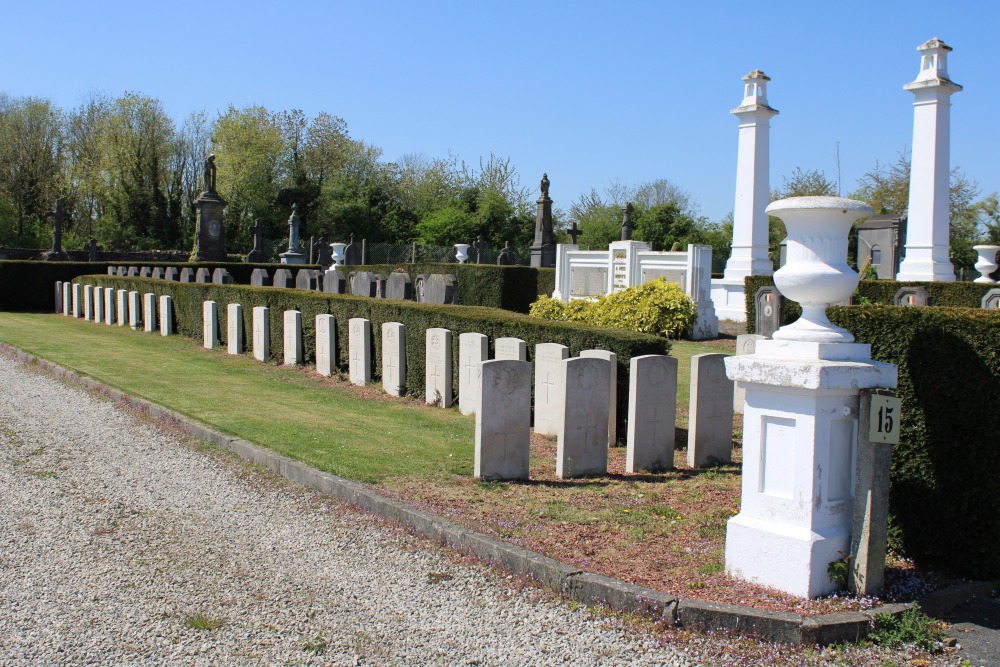 Commonwealth War Graves Frameries #1