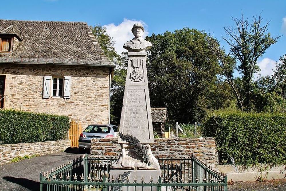 Oorlogsmonument Saint-Merd-de-Lapleau #1