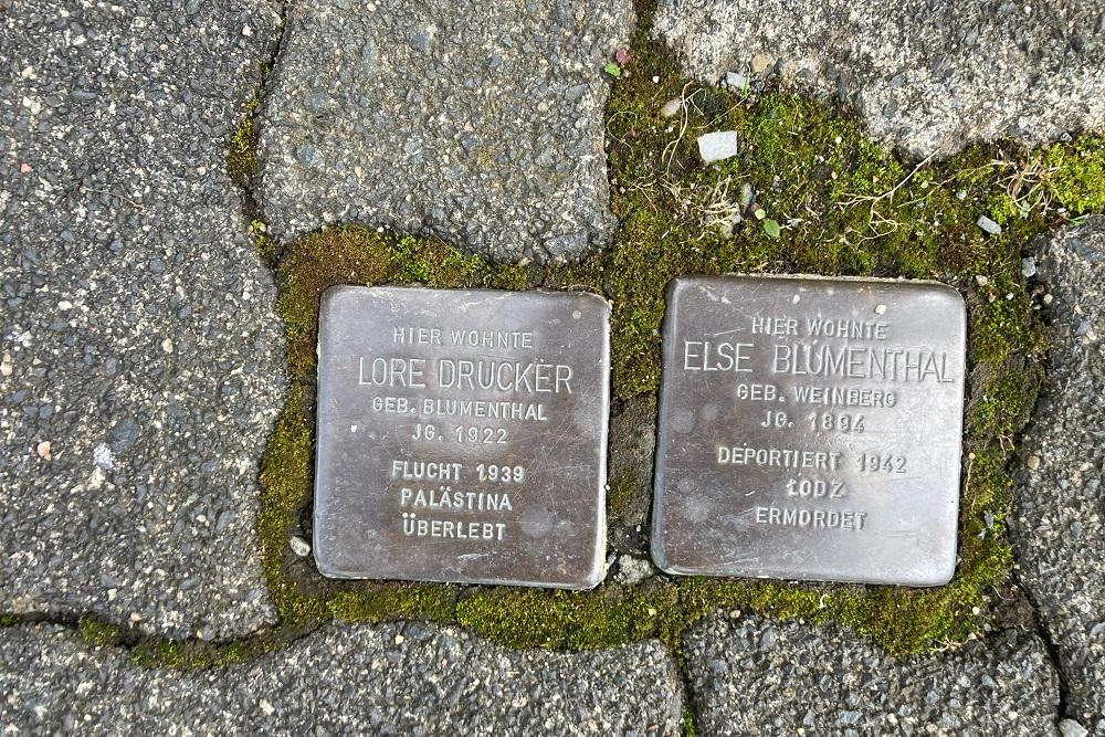 Stolpersteine Hochstrae 17 #1