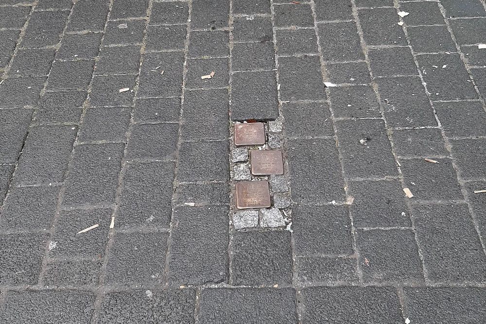 Stolpersteine Sleidanusstrasse 8