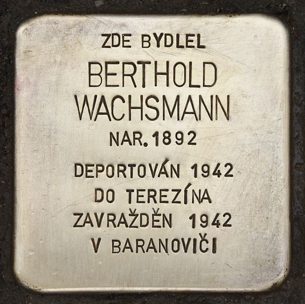 Stolpersteine Cyrilometodějsk nm. 251/3 #1