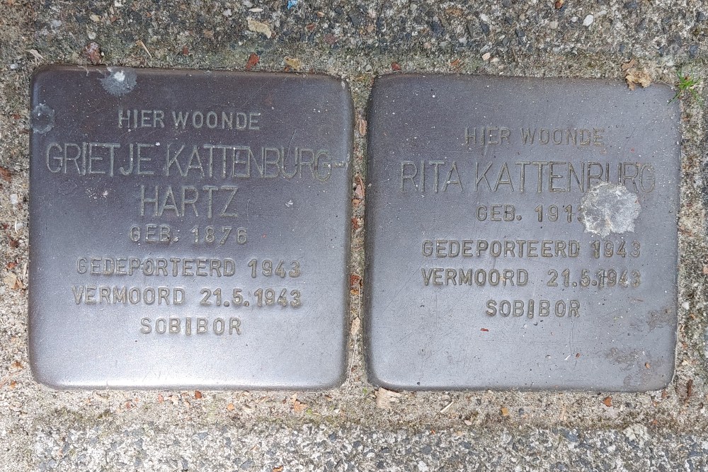 Stolpersteine Graaf Florisstraat 33 / 33b #1