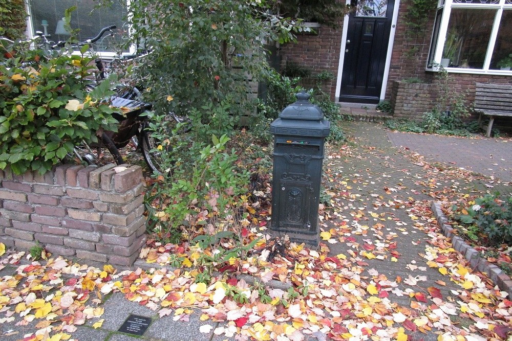 Memorial Stone Jacob Marisstraat 10 #2