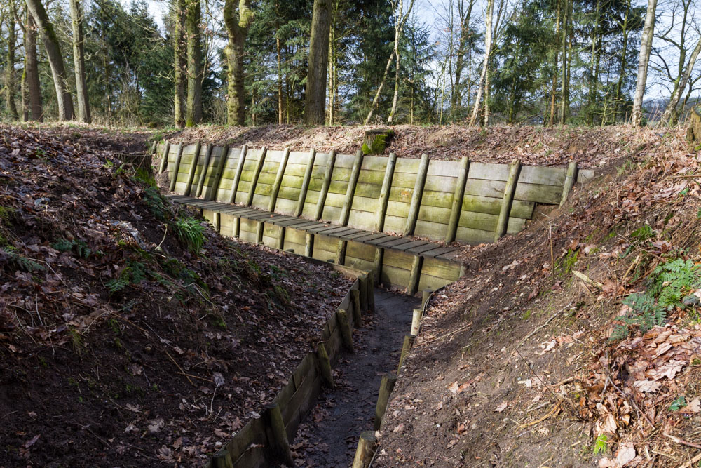 Duitse loopgraven Beek