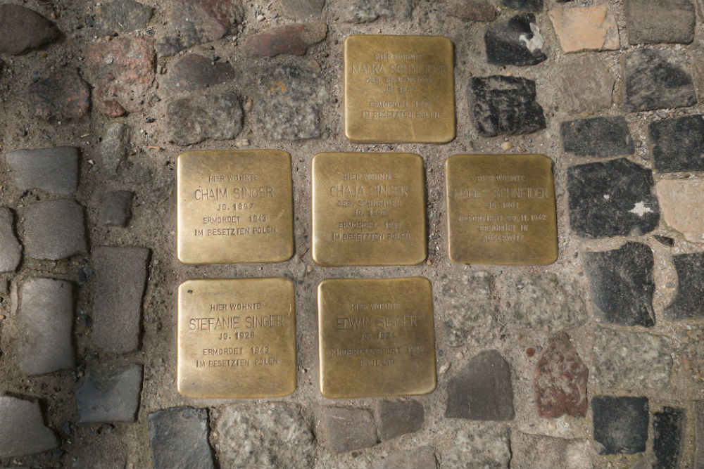 Stumbling Stones Choriner Strasse 81 #1
