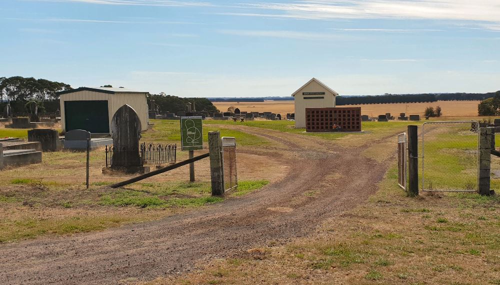 Commonwealth War Grave Boram Boram Cemetery