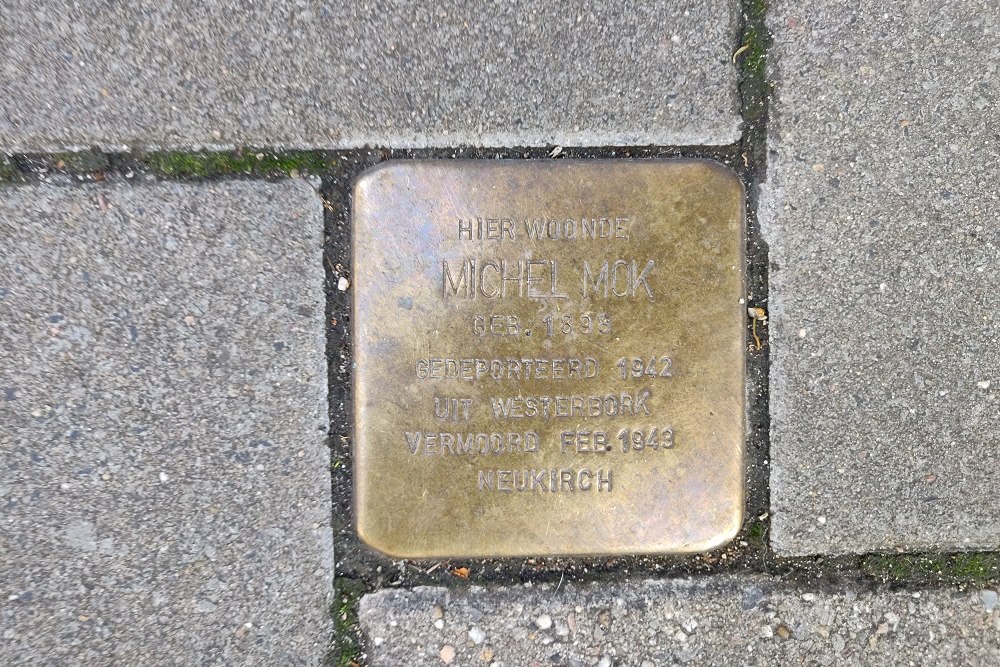 Stolperstein Eerste Sweelinckstraat 21 #1