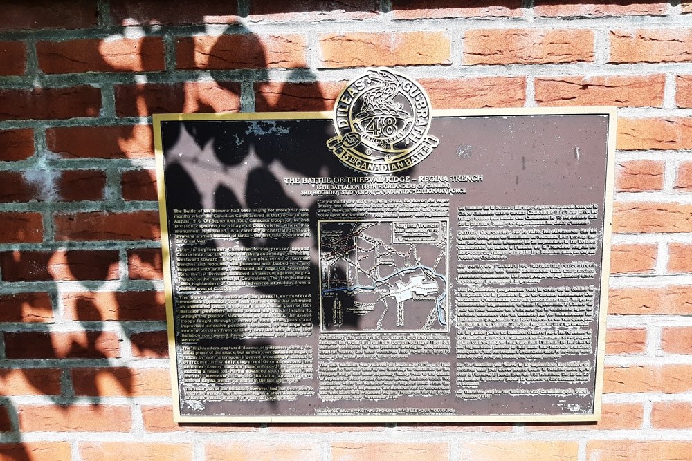 Memorial First World War Courcelette #5