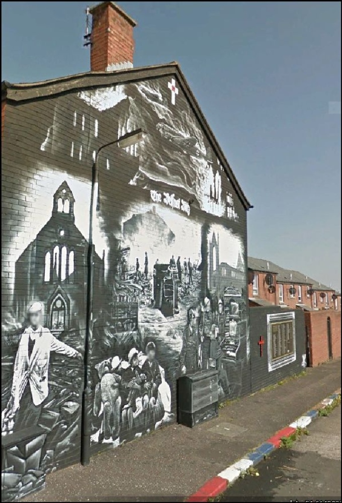 Mural Air Raid 16 April 1941