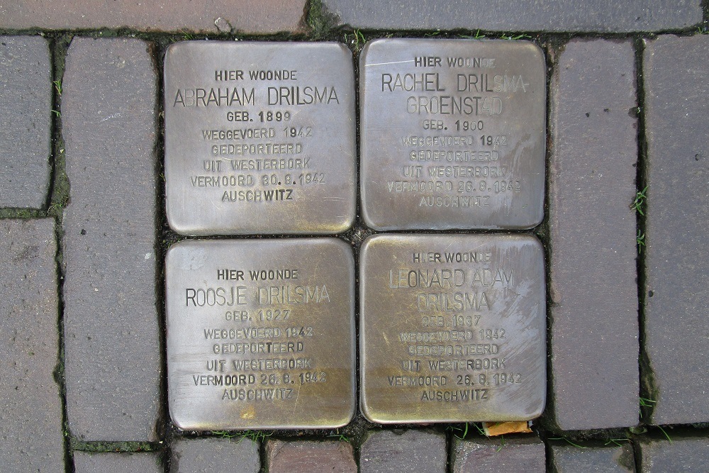 Stolpersteine Gedempte Gracht 95