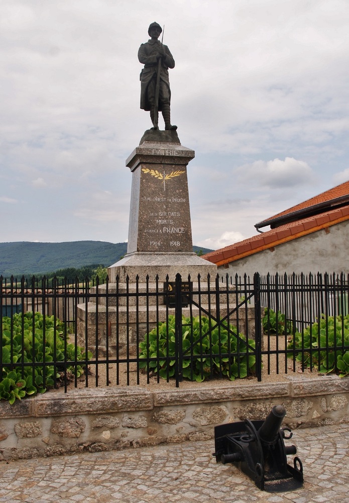 Monument Eerste Wereldoorlog Saint-Priest-la-Prugne #1