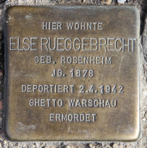 Stolperstein Corinthstrae 63 #1