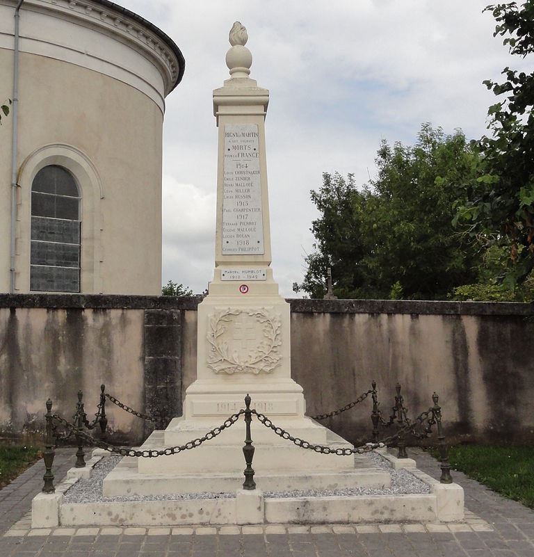 Oorlogsmonument Rigny-Saint-Martin