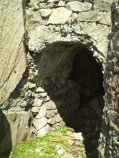 Stellingen op de Monte Cauriol