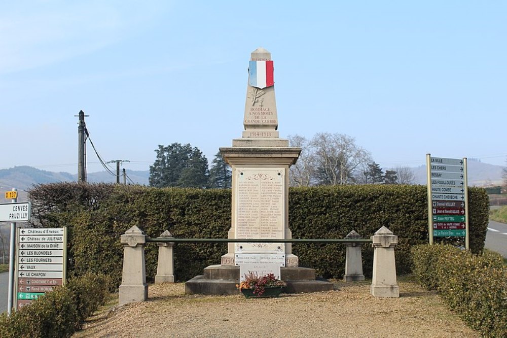 War Memorial Juliénas #1